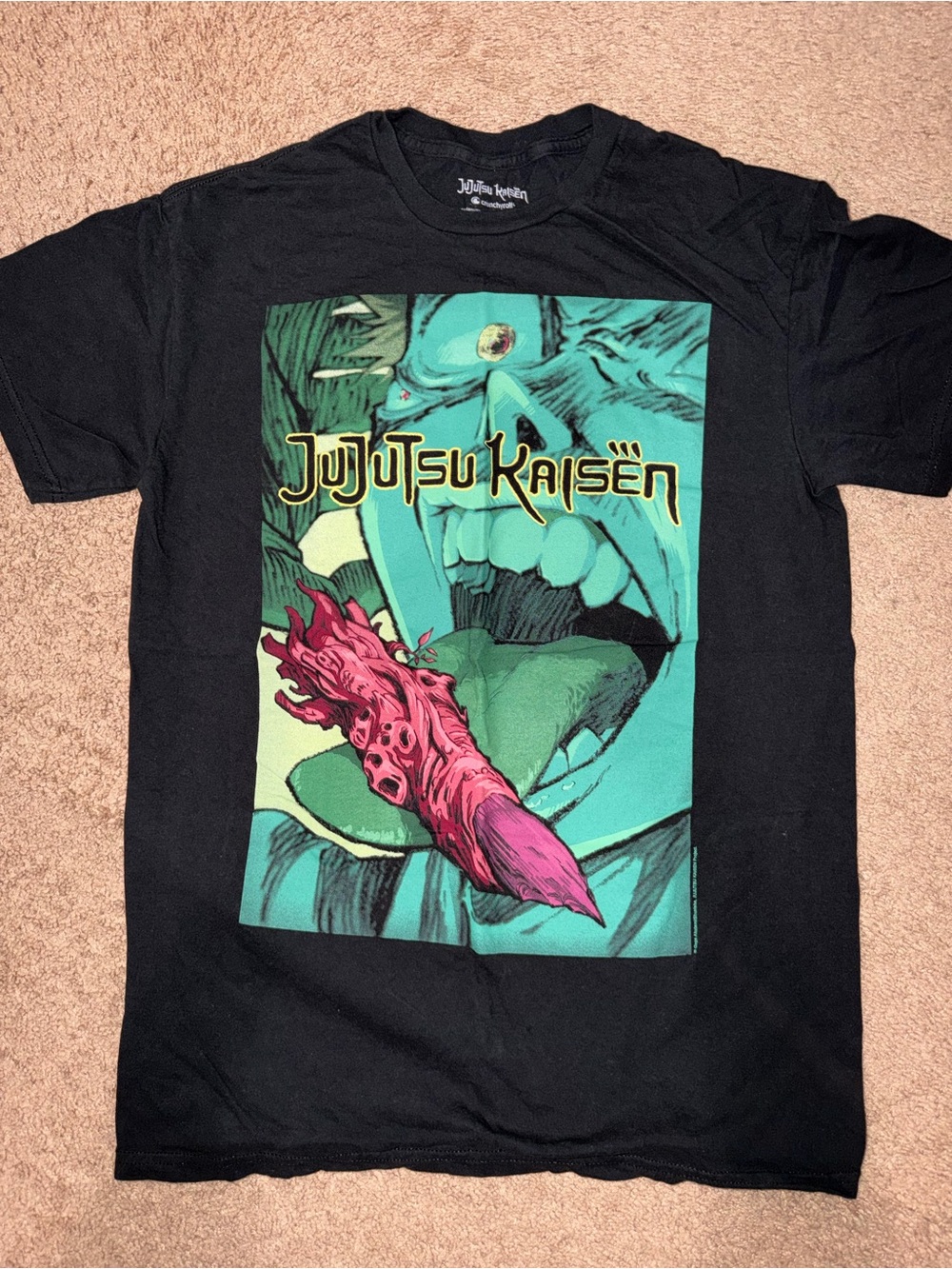 Hot Topic Black Jujutsu Kaisen Graphic Tee
